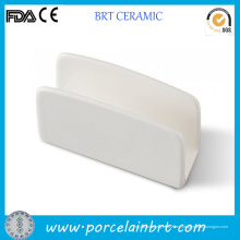 Custom White Ceramic Servilleta para la venta